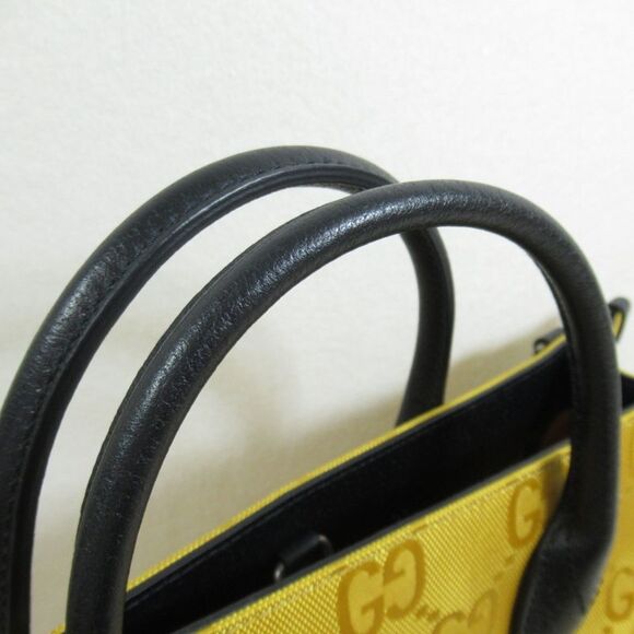 Pre Loved gucci Women Yellow Tote Bags - Picture 8 of 8